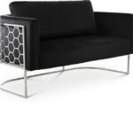 Casa 63.5" Velvet Upholstered Loveseat