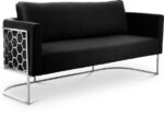 Casa 75.5" Velvet Upholstered Sofa