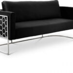 Casa 75.5" Velvet Upholstered Sofa