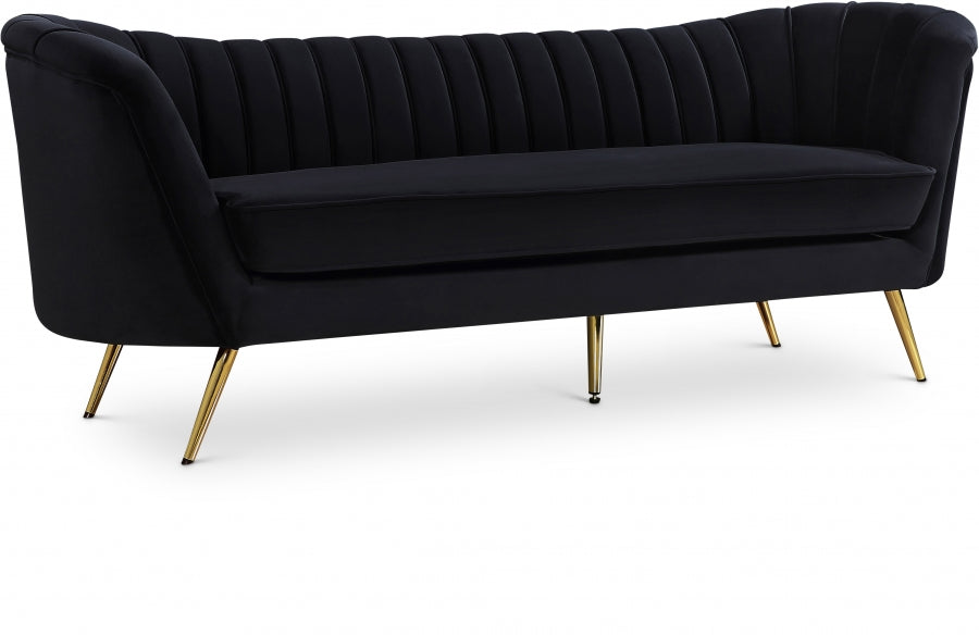 1646.jpg Margo 88" Velvet Upholstered Sofa - Image 1