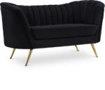Margo 65" Velvet Upholstered Loveseat