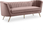 Margo 88" Velvet Upholstered Sofa - Image 7