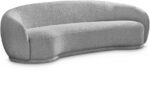 Hyde 89.5" Boucle Fabric Upholstered Sofa - Image 2