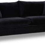 Naomi 81.5" Velvet Upholstered Sofa