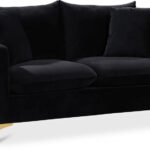 Naomi 58" Velvet Upholstered Loveseat