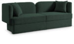 Marcel 91" Boucle Fabric Upholstered Sofa - Image 2