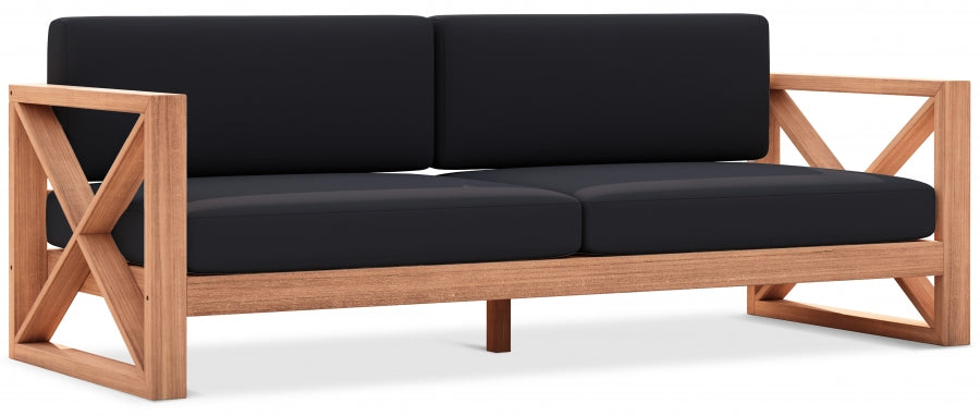 23023.jpg Anguilla 83" Water Resistant Fabric Upholsetered Outdoor Patio Sofa - Image 1