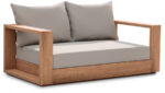 Tulum 63" Water Resistant Fabric Upholstered Outdoor Patio Sofa - Image 2