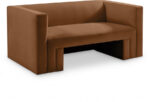 Henson 63" Velvet Upholstered Loveseat - Image 5