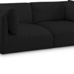 Ease 76" Fabric Upholstered 2pc. Modular Loveseat