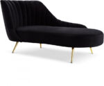 Margo Velvet Upholstered Chaise Lounge