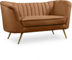 Margo 65" Velvet Upholstered Loveseat - Image 8