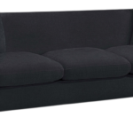 Penelope 92.5" Chenille Fabric Upholstered Sofa