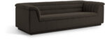 Cascade 94" Boucle Fabric Upholstered Sofa - Image 5