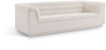 Cascade 94" Boucle Fabric Upholstered Sofa - Image 4