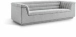 Cascade 94" Boucle Fabric Upholstered Sofa - Image 2