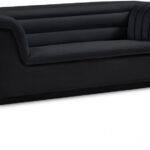 Cascade 72" Velvet Upholstered Fabric Upholstered Loveseat