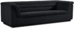 Cascade 94" Velvet Upholstered Fabric Upholstered Sofa