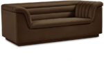 Cascade 72" Velvet Upholstered Fabric Upholstered Loveseat - Image 4