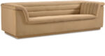 Cascade 94" Velvet Upholstered Fabric Upholstered Sofa - Image 3