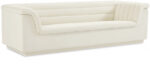 Cascade 94" Velvet Upholstered Fabric Upholstered Sofa - Image 2