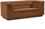 Cascade 72" Velvet Upholstered Fabric Upholstered Loveseat - Image 5