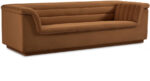 Cascade 94" Velvet Upholstered Fabric Upholstered Sofa - Image 5