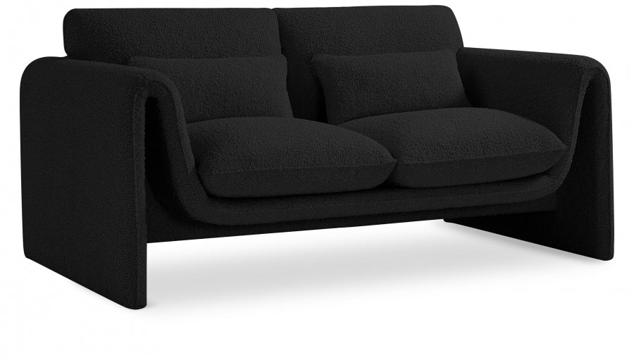 26198.jpg Stylus 64" Boucle Fabric Upholstered Loveseat - Image 1