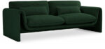 Stylus 86" Boucle Fabric Upholstered Sofa - Image 3