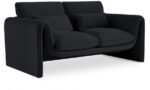 Sloan 64" Velvet Upholstered Loveseat