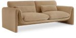 Sloan 86" Velvet Upholstered Sofa - Image 3