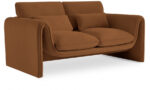 Sloan 64" Velvet Upholstered Loveseat - Image 5