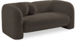 Emory 66" Boucle Fabric Upholstered Loveseat - Image 5