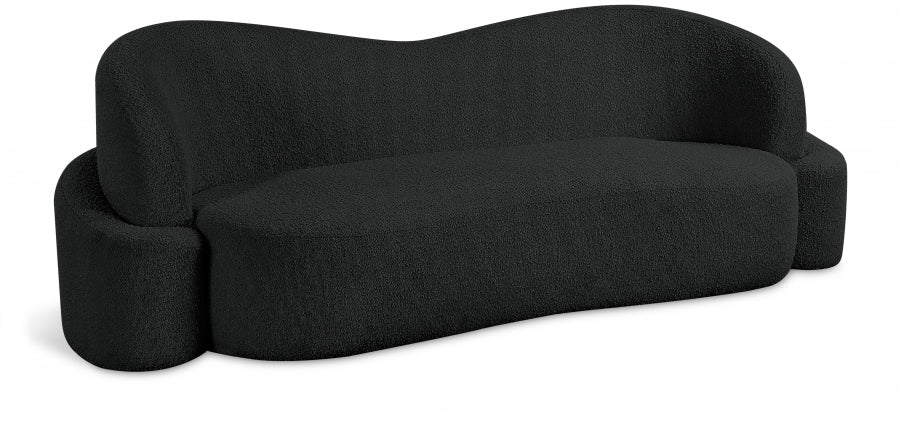 27216.jpg Principessa 90" Boucle Fabric Upholstered Sofa - Image 1