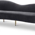 Ritz 85.5" Velvet Upholstered Sofa