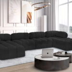 Ames Boucle Fabric Upholstered Modular Collection