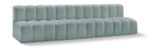 Arc 119" Vegan Leather Upholstered 4pc. Modular Sectional - Image 5