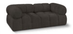 Ames 68" Boucle Fabric Upholstered 2pc. Modular Loveseat - Image 5