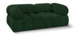 Ames 68" Boucle Fabric Upholstered 2pc. Modular Loveseat - Image 3