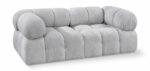 Ames 68" Boucle Fabric Upholstered 2pc. Modular Loveseat - Image 2