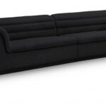 Cascade 118" Boucle Fabric Upholstered Sofa