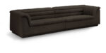 Cascade 118" Boucle Fabric Upholstered Sofa - Image 5