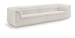 Cascade 118" Boucle Fabric Upholstered Sofa - Image 4