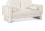 Madeline 65" Chenille Fabric Upholstered Loveseat - Image 5