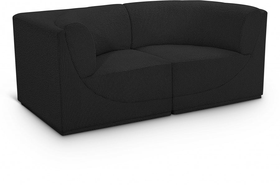 32977.jpg Ollie 68" Boucle Fabric Upholstered 2pc. Modular Loveseat - Image 1