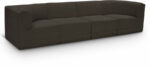 Ollie 128" Boucle Fabric Upholstered 4pc. Modular Sofa - Image 5