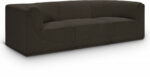 Ollie 98" Boucle Fabric Upholstered 3pc. Modular Sofa - Image 5