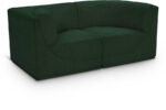 Ollie 68" Boucle Fabric Upholstered 2pc. Modular Loveseat - Image 3