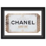 ADMIT ONE Faubourg Clean - Displayed in a shadowbox - Image 2