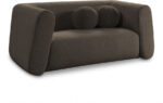 Abbington 70" Boucle Fabric Upholstered Loveseat - Image 3